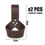Lot de 2 supports de ceinture, ceinture de pirate, porte-épées, fourreau réglable en cuir, support de ceinture à boucle d'épée r