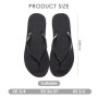 DHSBGWSX 2 paires de tongs pour femmes, tongs de plage pour femmes, tongs de douche, tongs noires, chaussons tongs, sandales de 