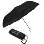 Vinmooog ,Mini parapluie de poche pliable femme parapluie anti tempete/UV Compact Portable étanche Ombrelle de Voyage-le noir