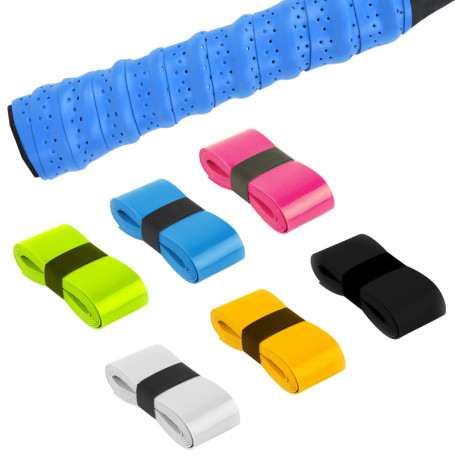 UKOFEW Ruban de Raquette Grip,6 Pièces Ruban Adhésif pour Raquette de Tennis,Raquette Grip pour Tennis Raquette de Raquette de P