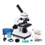 BEBANG 100X-2000X Microscope pour Enfants Adultes, Professionnel Biologique Microscope pour Etudiants Scolaire Laboratoire