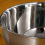 FAB4HOME Lot de 3 Bols Mélangeurs en Acier Inoxydable Saladier avec Bec Verseur et Mesure Bol en inox Bol de Cuisine 1,5L/ 3L/ 5