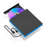 Lecteur CD/DVD Externe pour PC, USB 3.0 et USB-C Graveur DVD Externe Optique CD/DVD -/+RW Drive, Lecteur Graveur CD DVD Optiques
