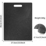 Gvolatee 36 x 27,5CM Planche a Decouper Imite l'aspect Granit, Planche Cuisine Sans BPA, Facile à Nettoyer et Antibactérien, Pla