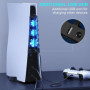 Ventilateur pour PS5 Ventilateur de Refroidissement pour PS5 Console avec USB Anschlüsse Compatible avec Playstation 5 Disc & Di