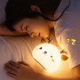 Blingbin - Veilleuse LED en forme de cerf - 7 couleurs de lumière - En silicone doux au toucher - Pour chambre d'enfant et de bé