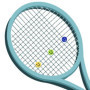 FYACCD Amortisseur Raquette Tennis, 3 Pcs Amortisseur de Raquette, Amortisseur Tennis Vibrations, Amortisseurs de Vibrations, Ac