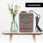 NICCOO Transformateur 220v vers 110v Convertisseur De Tension 500w Transformateur De Convertisseur De Tension Abaisseur Converti