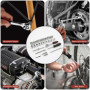 SOSINYA 46 pcs Cr-V Kit de Cle plate a cliquet et Clé à douille,Clé à Cliquet 1/4" 72 dents,Clé plate à cliquet avec Boite a out