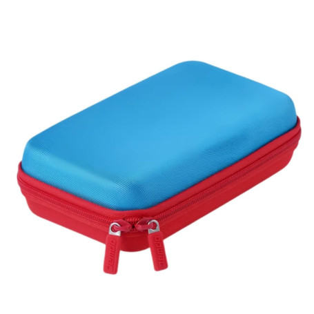 JEMDO Étui pour cartes physiques NS/OLED/Lite bicolore rouge/bleu – Peut contenir 80 cartes de jeu, tissu Oxford 900D amélioré, 