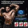 SEVEKO Ceinture Abdominale Electrostimulation, Appareil Electrostimulation Abdominale,Electrostimulateur Musculaire pour Un Entr