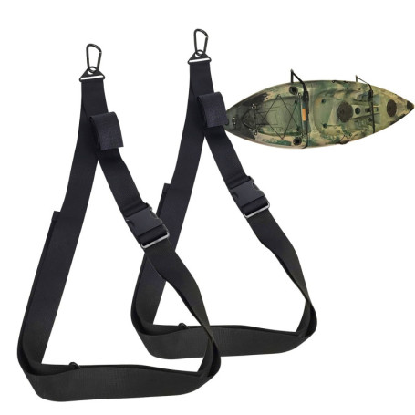 YONGZHAO Sangle de rangement pour kayak, SUP, support mural pour planche de surf, planche à pagaie, support avec clips de pagaie