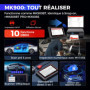 Autel MaxiCOM MK900 Valise Diagnostic Auto: 2025 Idem MK900BT, Mise à Jour de MX808S, MK808BT Pro, MK808Z Outil Analyse Bidirect