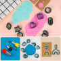 Teklemon Lot de 207 Emporte-Pièces en Argile Polymère pour Boucles d'Oreilles, 24 Formes Cutters de Argile Polymère avec Cartes,