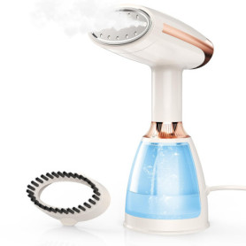 Defroisseur Vapeur Vertical, Fer à Repasser Vertical Portable, 1500W 280ML, Réchauffage Rapide, Défroisseur à Main Vapeur à Vête