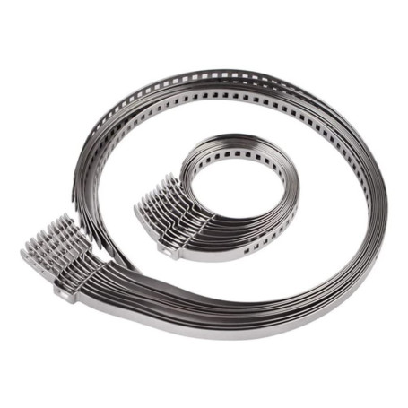 10Pcs Collier De Serrage En Acier Inoxydable HomocinéTique D'Arbre à Cardan RéGlable, 5 petites et 5 grandes pinces réglables Ki