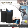 DUGEGAYL Debardeur Sudation Homme, Vêtements de Sudation, Gilet de Minceur Fitness T-Shirt Effet Sauna Sport Body Shaper, pour E