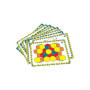Learning Ressources Cartes de Motifs avec des Formes, Reconnaissance des Couleurs, Jouet STEM, à partir de 4 Ans