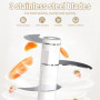 Mini Hachoir Électrique 350ml Hachoir Rechargeable USB Mini Hachoir Oignon pour Oignon Ail Viande Légumes etc Mini Hachoir Alime