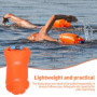 Aoreun Bouée de natation étanche - Sac sec pour nage - Bouée de sécurité - Gonflable - Pour nageurs, triathlètes, surfeurs - Ora