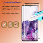 Fyqzio [2+2 Pièces Verre Trempé Pour Samsung Galaxy S20 Plus et Caméra Arrière Protecteur,Sans Bulles,9H Dureté,Anti-Rayures,3D 