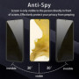 【2+2 pièces】【2 pièces】Verre Trempé Protection Écran Anti-Espion pour Samsung Galaxy S22 Plus，Film de Protection en Verre Trempé,