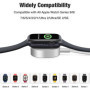 Chargeur pour Apple Watch, Chargeur Magnétique Rapide Sans Fil USB C pour iWatch, Câble de Charge Portable de Type C de 1m pour 