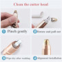 Epilateur Sourcil Femme Rasoirs, Epilateur Visage Eyebrow Trimmer, Epilateur Electrique Rasoir Sourcil Femme, Stylo epilateur so