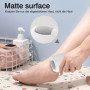Râpe électrique puissante pour callosités - Appareil de soin des pieds rechargeable avec 3 rouleaux de rechange - Râpe électriqu