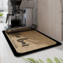 katmerio Tapis d'égouttement pour machine à café - 60 x 40 cm - Séchage rapide - Tapis de séchage absorbant pour machine à café,