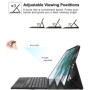 Nanhent Rétroéclairé Clavier Coque pour Xiaomi Pad 6S Pro (2024) 12.4 Pouces Tablette, Smart Touchpad, AZERTY Français Amovible 