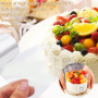 AOKITO 3 Rouleaux Colliers à Gâteau, 8cm/10cm/15cm, Rouleau D'acétate Transparent, Bande D'acétate pour Gâteau Réutilisable, pou