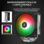 Thermalright Assassin X 120R ARGB Black Refroidisseur d'air numérique pour processeur, vitesse 2000 tr/min, 12 cm, silencieux, p