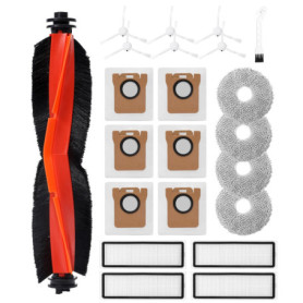 SOBEAU Accessoires pour Dreame L10s Ultra/ L10 Ultra/Xiaomi X20+ Aspirateur, 1 Brosse Principale,6 Brosses Latérales, 4 Filtres 