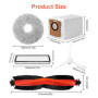 SOBEAU Accessoires pour Dreame L10s Ultra/ L10 Ultra/Xiaomi X20+ Aspirateur, 1 Brosse Principale,6 Brosses Latérales, 4 Filtres 