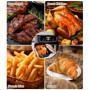 2 pièces Moule Silicone Air Fryer pour Ninja Foodi Dual Zone AF400EU 9.5L, Accessoires Air Fryer pour Ninja Double Stack XL SL40