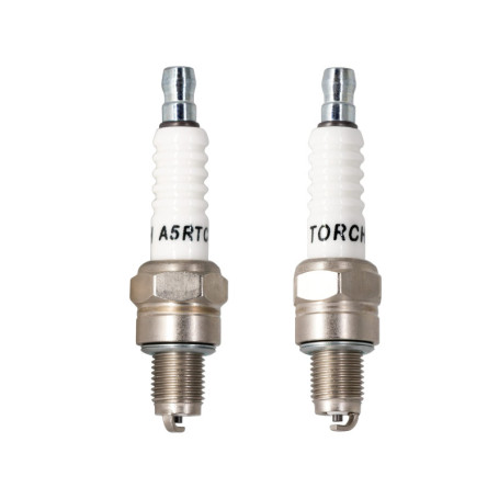 TORCH 2pcs A5RTC Bougie d'allumage Remplacer pour NGK CR5HSB Bougie, pour FITS EU2000I,EU2200 Series GENERATORSI, pour Cham pion