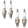 TORCH 4pcs A5RTC Bougie d'allumage Remplacer pour NGK CR5HSB Bougie, pour FITS EU2000I,EU2200 Series GENERATORSI, pour Cham pion