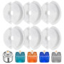 Eckerdromk Filtre Fontaine à Eau pour Chat, 6 Pieces Cat Filtres de Rechange de Fontaine d'animal Familier pour Fontaine de Chat