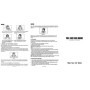 Sosvulix Masque respiratoire réutilisable complet pour le visage, masque à gaz, masque de protection contre la poussière industr