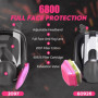 goambuy 60926 Masque à gaz avec filtre, masque anti-poussière, protection respiratoire, cartouches filtrantes, masque complet ré