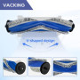 VACKING Pièces de rechange compatibles avec les accessoires d'aspirateur Ecovacs T30 Omni / T30 Pro Omni, 1 brosse principale, 4