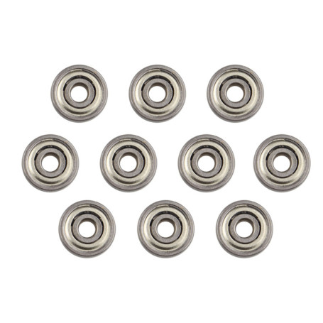 HALJIA Roulement à billes en métal blindé pour imprimante 3D - Voitures camions - 4 mm x 13 mm x 5 mm - Accessoire - 10 pièces -