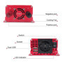 LVYUAN Convertisseur 12V 220V 230V 1500W DC à AC convertisseur de Puissance Voiture Onduleur Transformateur, LCD Display