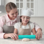Rouleau à pâtisserie,rouleau à pâtisserie en silicone,antiadhésif en acier inoxydable avec poignées,Tapis de Cuisson pour fondan