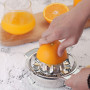 Presse Agrumes Manuel Citron Professionnel Inox Chaux Orange Juicer Couvercle en Acier Inoxydable Rotation Presse-Agrumes Tasse