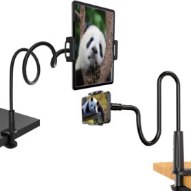 NC Support Portable,Support Smartphone,Support téléphone,Support de Tablette et Smartphone Pliable, Support réglable encol-de-Cy