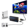 Adaptateur wii hdmi Convertisseur vidéo Full HD 1080P/720P avec Un Port et Une Sortie Audio de 3,5 mm pour Nintendo Wii Jeux Wii