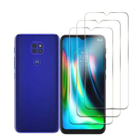 [3 Pièces] Verre Trempé pour Motorola Moto G9 Play/Moto G30/Moto G10/Moto G20/Moto G50 Protection écran, Ultra Résistant Film Pr