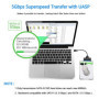 Cable sata to usb Adaptateur usb sata Compatible avec les disques durs externes et internes Adaptateur SSD/HDD 2,5 pouces Compat